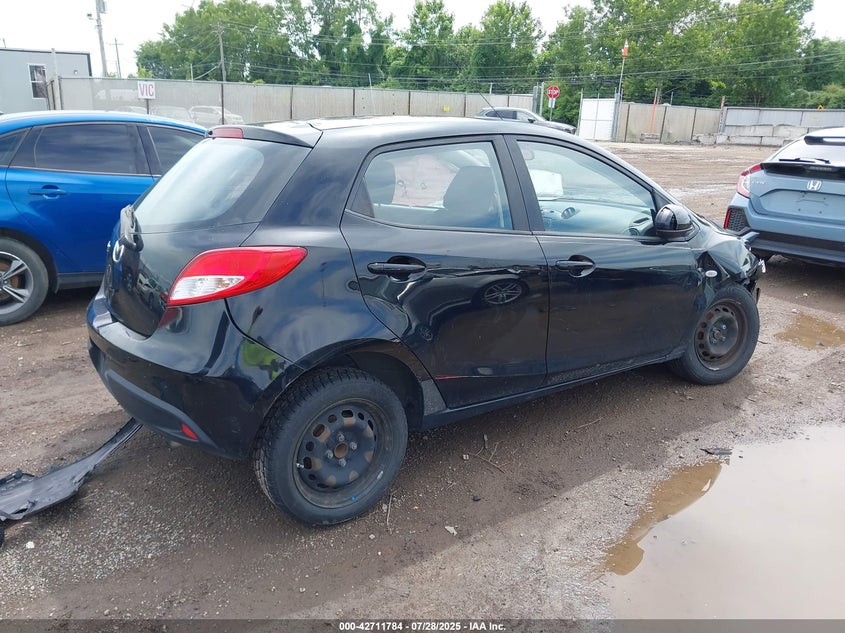 2012 Mazda Mazda2 Sport VIN: JM1DE1KY2C0148702 Lot: 42711784