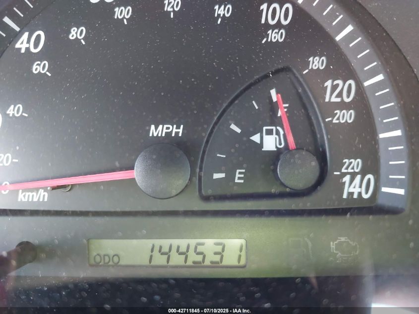 2002 Toyota Camry Le VIN: JTDBE32K420115522 Lot: 42711845