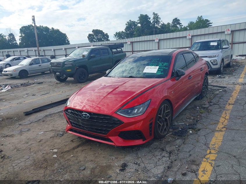 2021 HYUNDAI SONATA N LINE - 5NPEK4JC9MH124342