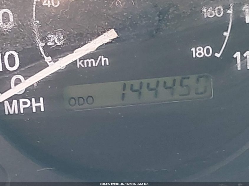 2001 Toyota Corolla Le VIN: 2T1BR12E31C500478 Lot: 42712490