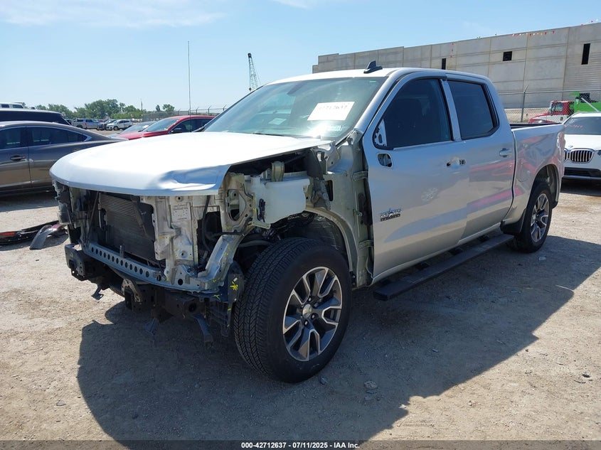 2020 CHEVROLET SILVERADO 1500 2WD  SHORT BED LT - 3GCPWCED2LG396765