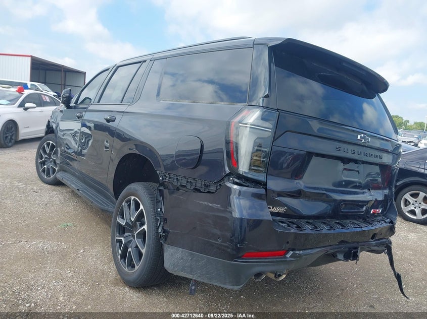 Vin: 1gns6erd3sr221494, lot: 43205812, chevrolet suburban 4wd rst 20253