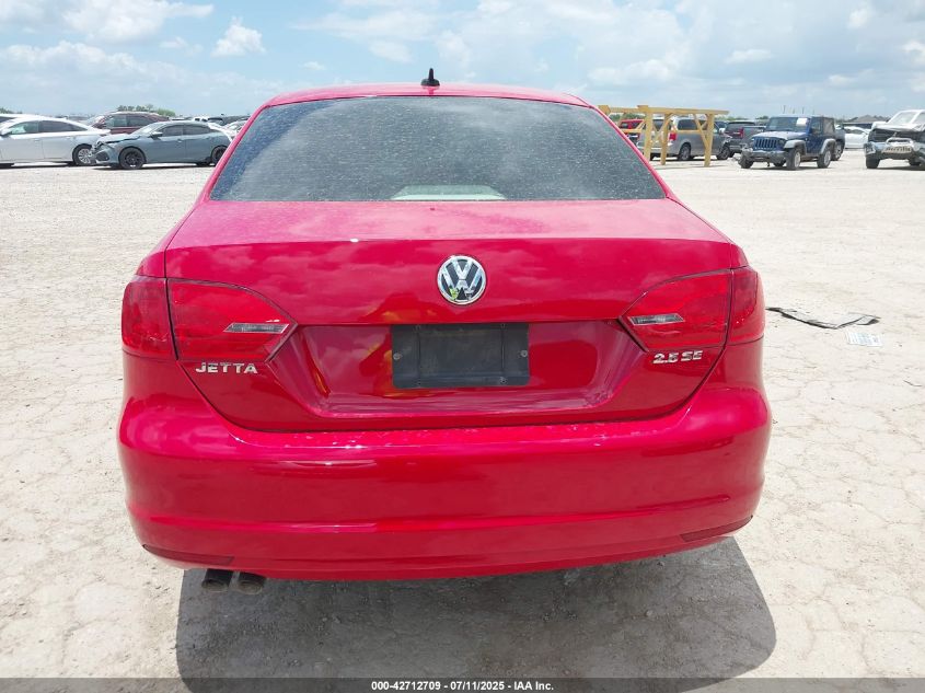 2012 Volkswagen Jetta 2.5L Se VIN: 3VWDP7AJ9CM375316 Lot: 42712709