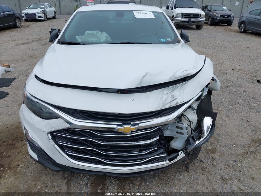 VIN 1G1ZB5ST4NF182711 2022 CHEVROLET MALIBU FWD LS