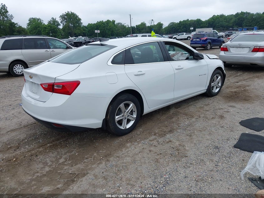 VIN 1G1ZB5ST4NF182711 2022 CHEVROLET MALIBU FWD LS