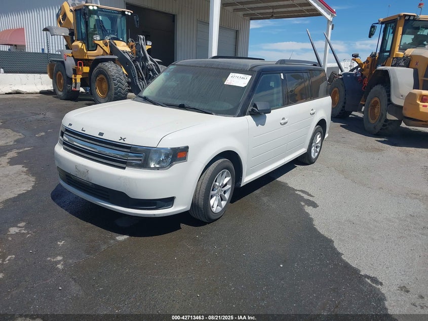 Vin: 2fmgk5b88ebd12397, lot: 43206635, ford flex se 20142
