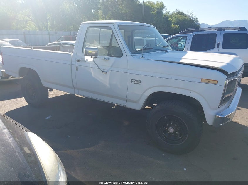 1FTHF2615FKB23867 1985 Ford F250 auction photo 1