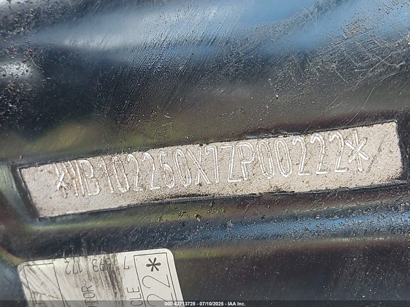 2007 BMW F800 S WB102260X7ZP00222