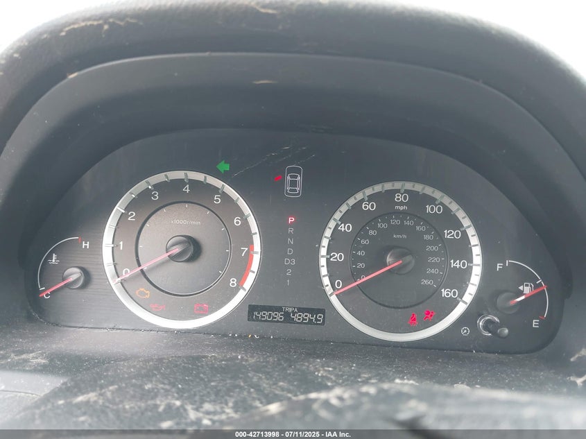 2008 Honda Accord 2.4 Lx VIN: 1HGCP26318A116997 Lot: 42713998