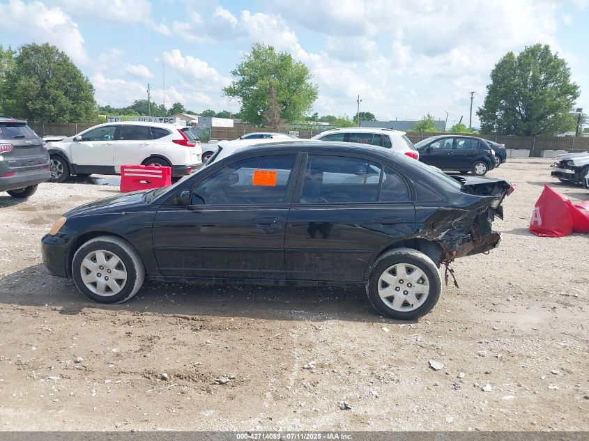 2002 Honda Civic Ex VIN: 1HGES26752L038214 Lot: 42714089