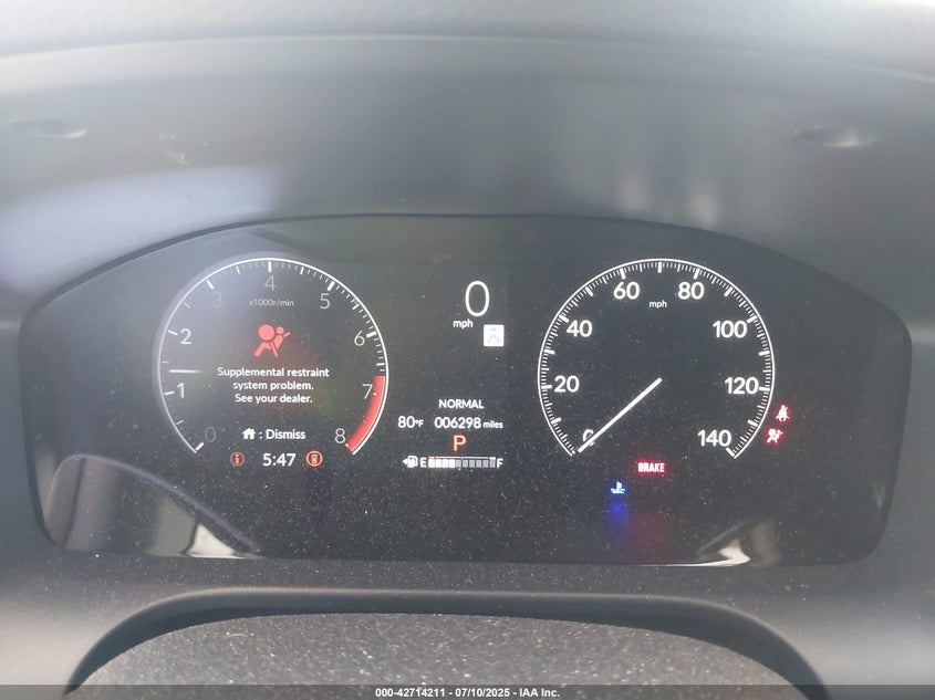 VIN 3CZRZ2H50RM779770 2024 HONDA HR-V AWD SPORT/AWD SPORT W/O BSI
