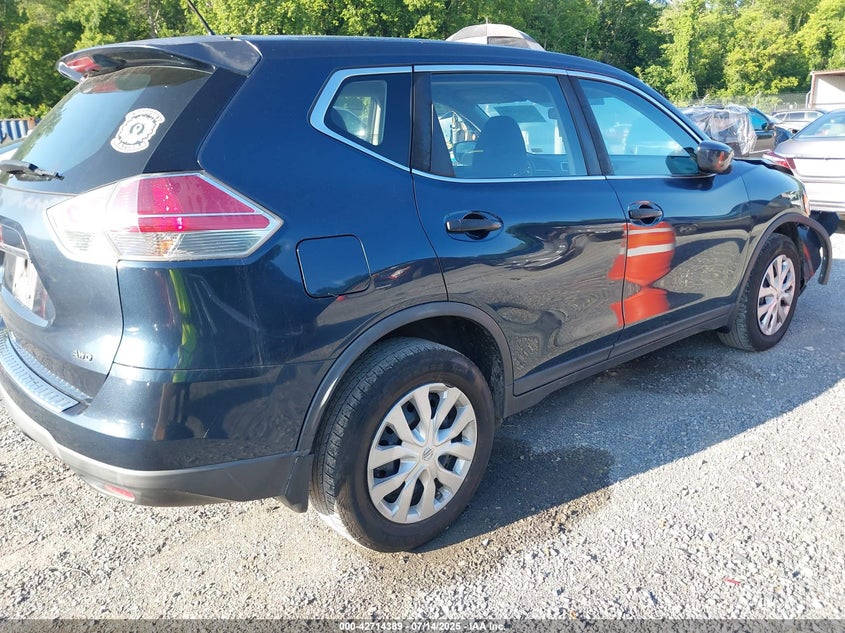 2016 NISSAN ROGUE S/SL/SV - KNMAT2MV2GP663178
