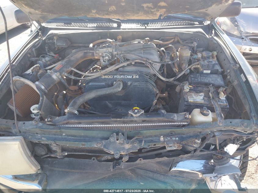 1999 Toyota Tacoma Base V6 (A4) VIN: 4TAWN72N4XZ493700 Lot: 42714517