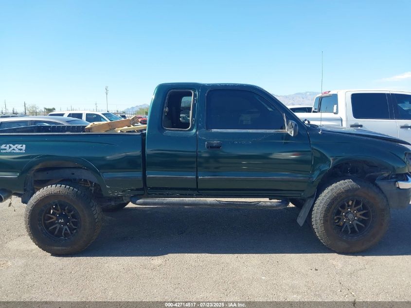 1999 Toyota Tacoma Base V6 (A4) VIN: 4TAWN72N4XZ493700 Lot: 42714517