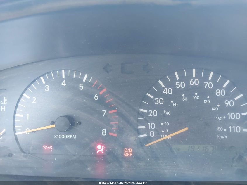 1999 Toyota Tacoma Base V6 (A4) VIN: 4TAWN72N4XZ493700 Lot: 42714517