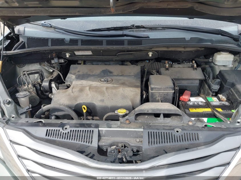 2012 TOYOTA SIENNA VIN: 5TDYK3DC0CS232036