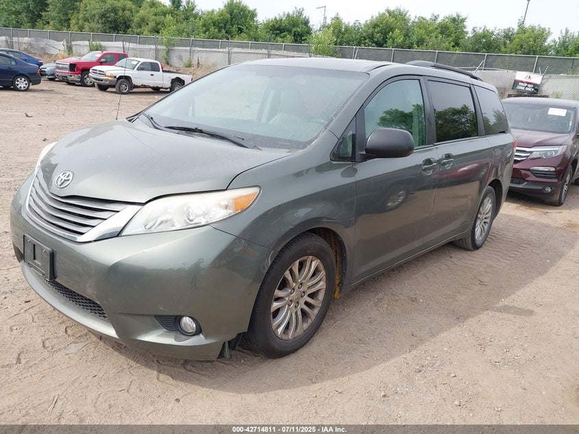 2012 TOYOTA SIENNA VIN: 5TDYK3DC0CS232036