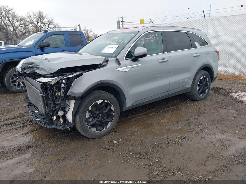 Vin: 5xyrl4jc2rg281708, lot: 43208021, kia sorento s 20242