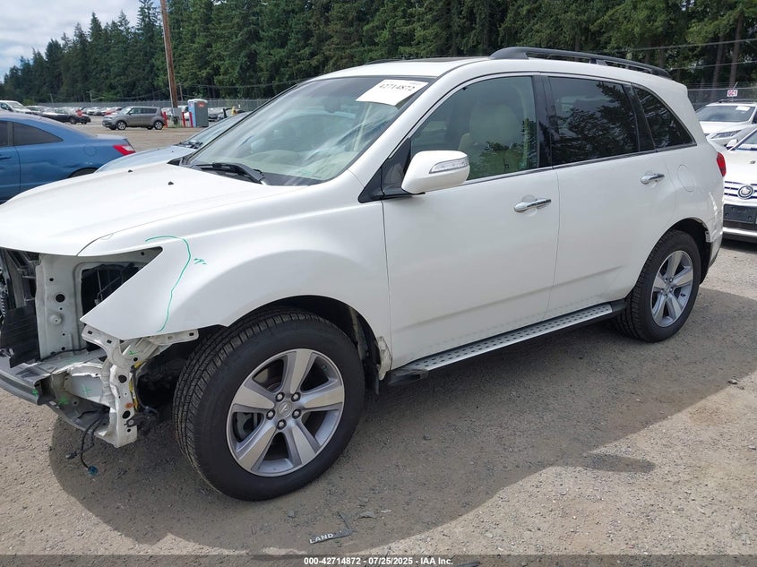 2012 Acura Mdx Technology Package VIN: 2HNYD2H34CH540933 Lot: 42714872