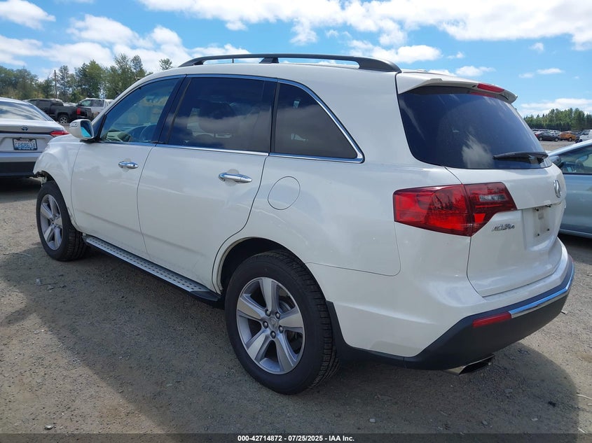 2012 Acura Mdx Technology Package VIN: 2HNYD2H34CH540933 Lot: 42714872