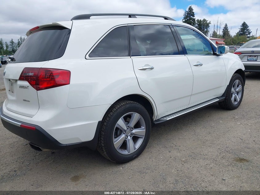 2012 Acura Mdx Technology Package VIN: 2HNYD2H34CH540933 Lot: 42714872