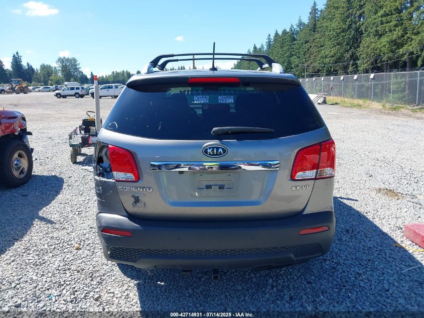 2011 Kia Sorento Ex V6 VIN: 5XYKUDA22BG101333 Lot: 42714931