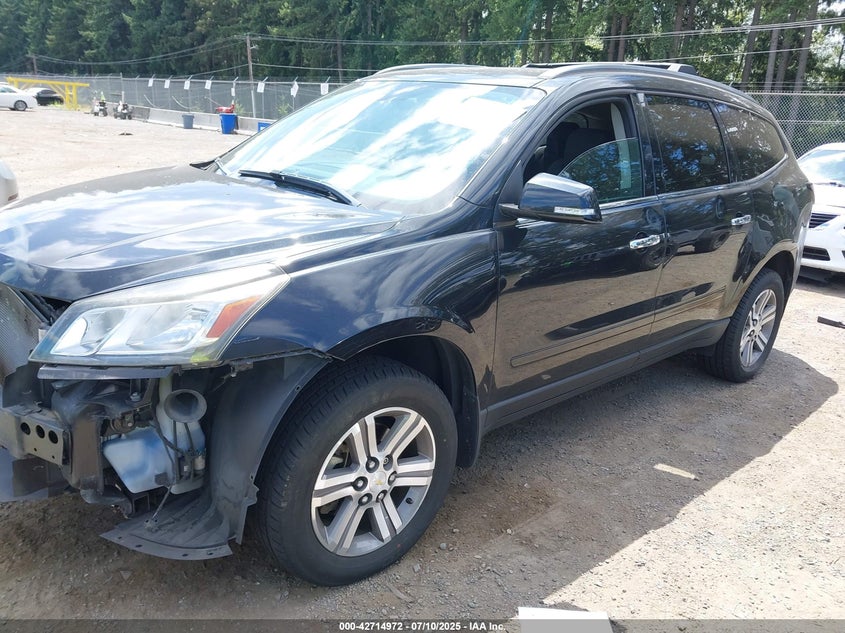 2015 CHEVROLET TRAVERSE 2LT - 1GNKVHKD5FJ264320