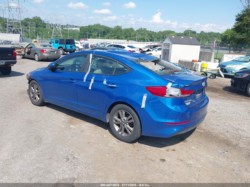 5NPD84LF2JH299884 2018 HYUNDAI ELANTRA photo no. 3