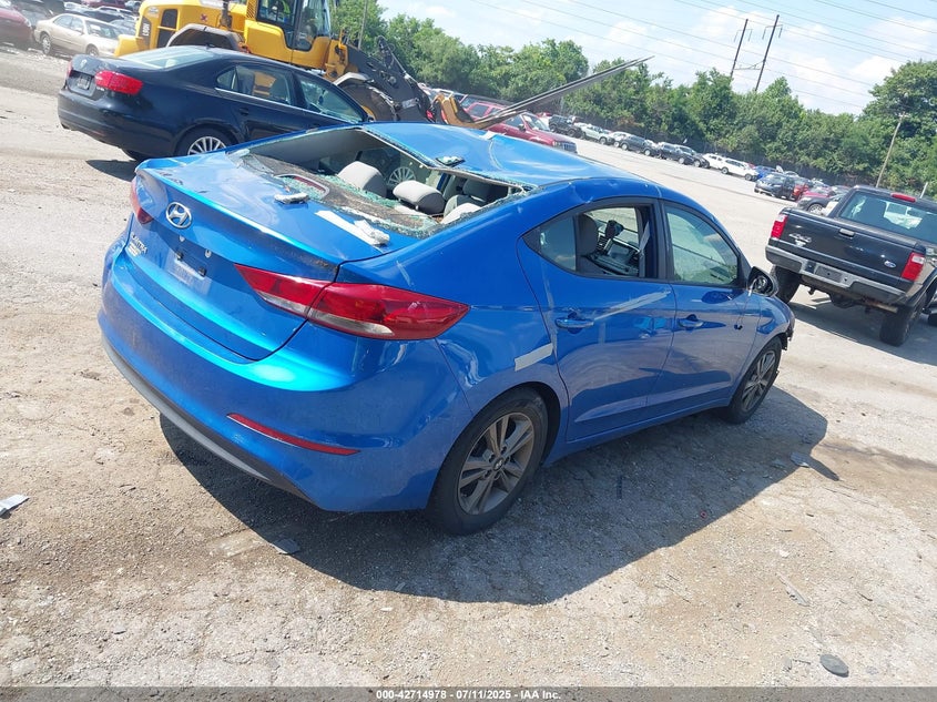 5NPD84LF2JH299884 2018 HYUNDAI ELANTRA photo no. 4
