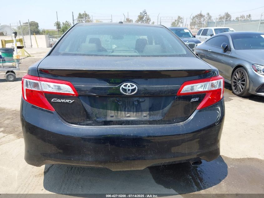 2012 Toyota Camry Se VIN: 4T1BF1FK0CU06354 Lot: 42715208