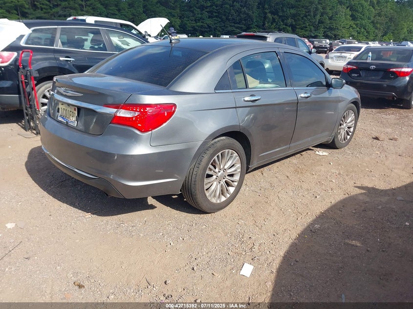 Vin: 1c3ccbcg7cn189041, lot: 43208564, chrysler 200 limited 20124