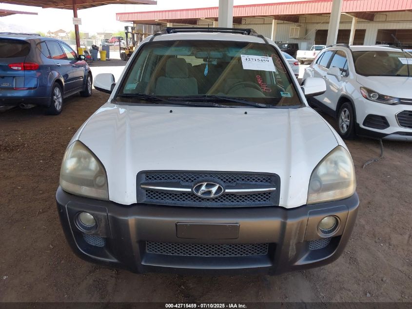 2005 Hyundai Tucson Gls/Lx VIN: KM8JN72D25U042440 Lot: 42715459