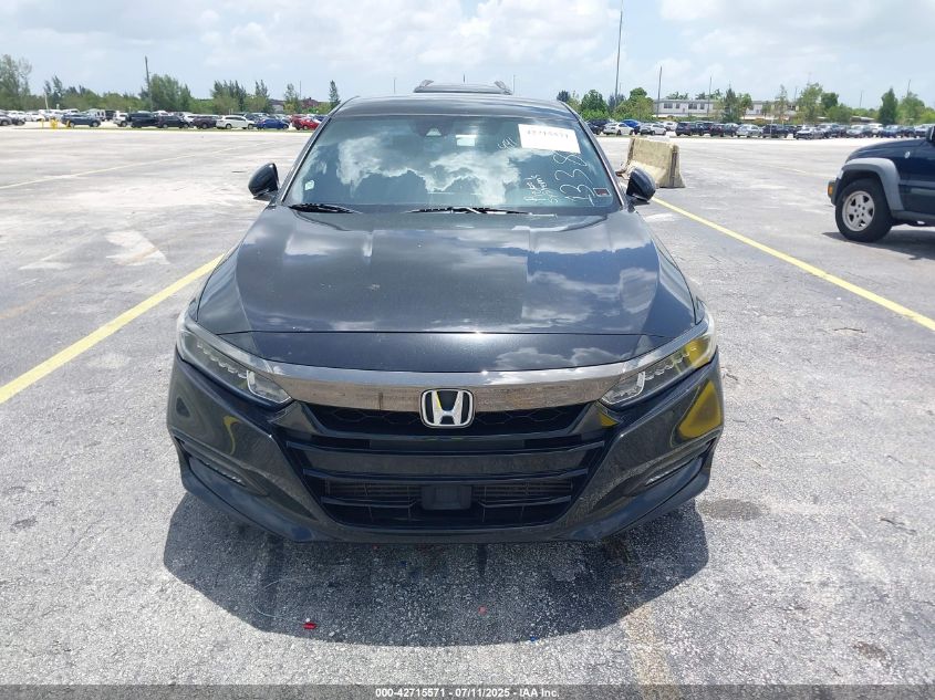2018 Honda Accord Sport VIN: 1HGCV1F37JA133826 Lot: 42715571