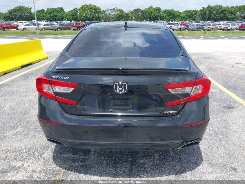 2018 Honda Accord Sport VIN: 1HGCV1F37JA133826 Lot: 42715571