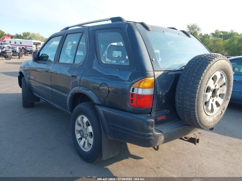1998 Honda Passport Ex/Lx VIN: 4S6CM58WXW4403219 Lot: 42715922