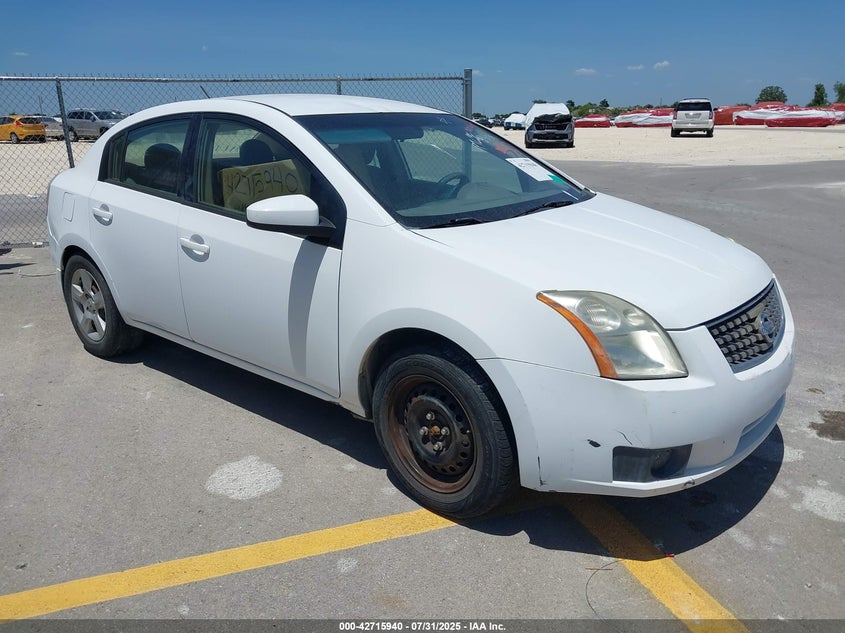3N1AB61E87L634135 2007 Nissan Sentra 2.0S auction photo 1