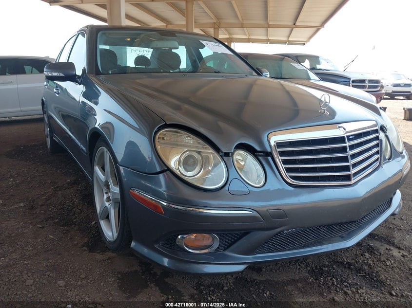 2009 Mercedes-Benz E 350 grey sedan gasoline WDBUF56X59B414294 photo #1