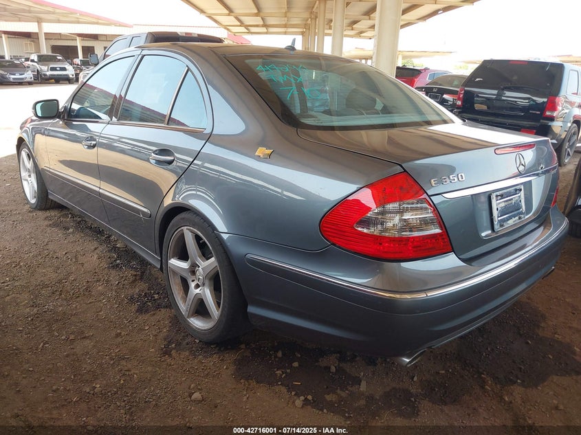 2009 Mercedes-Benz E 350 grey sedan gasoline WDBUF56X59B414294 photo #4