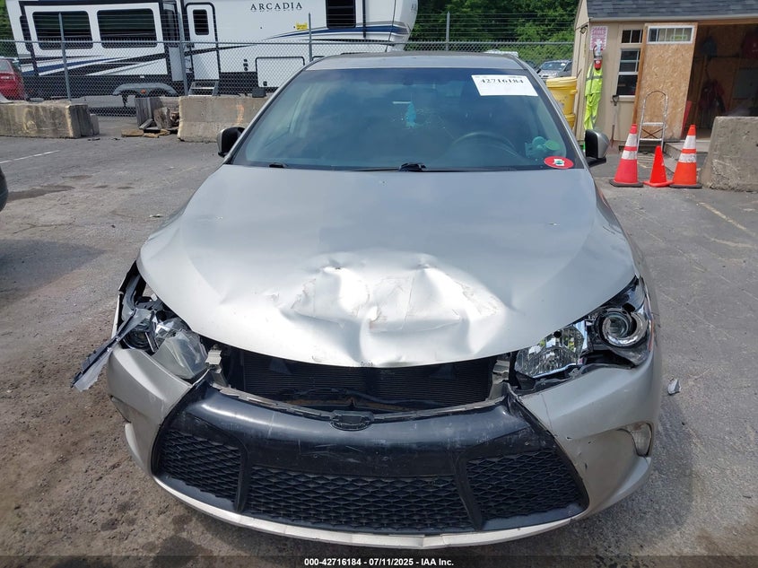 2016 TOYOTA CAMRY SE - 4T1BF1FK5GU170682