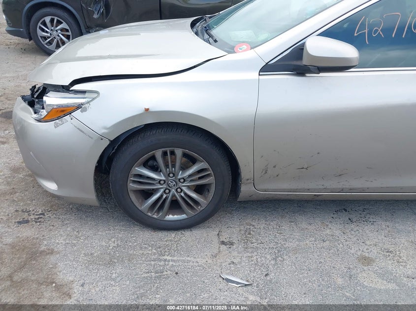 2016 TOYOTA CAMRY SE - 4T1BF1FK5GU170682