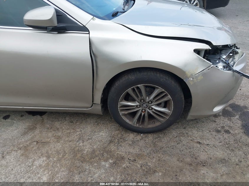 2016 TOYOTA CAMRY SE - 4T1BF1FK5GU170682