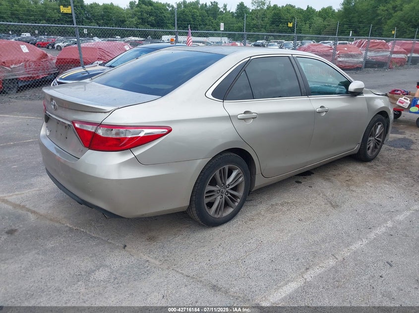 2016 TOYOTA CAMRY SE - 4T1BF1FK5GU170682