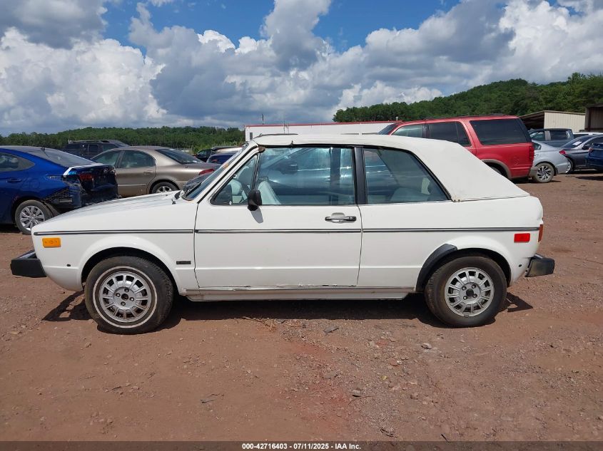 1980 Volkswagen Rabbit VIN: 000000015A0814707 Lot: 42716403