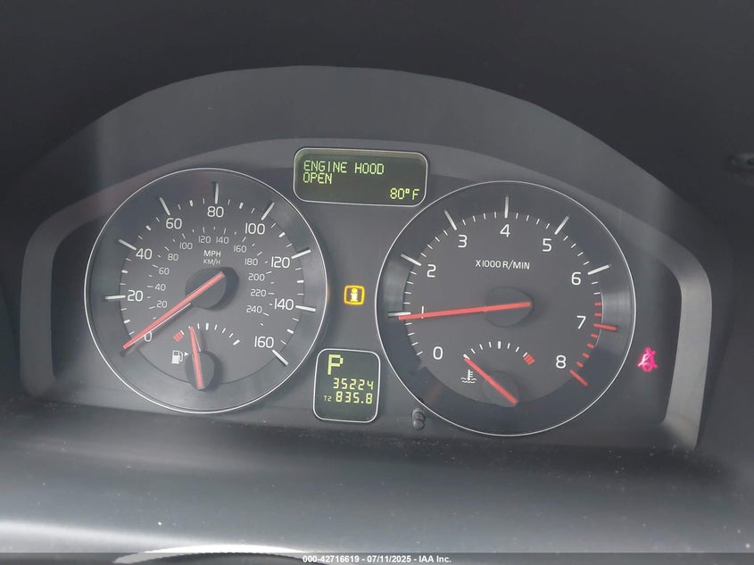 2008 VOLVO C70 VIN: YV1MC67278J052597