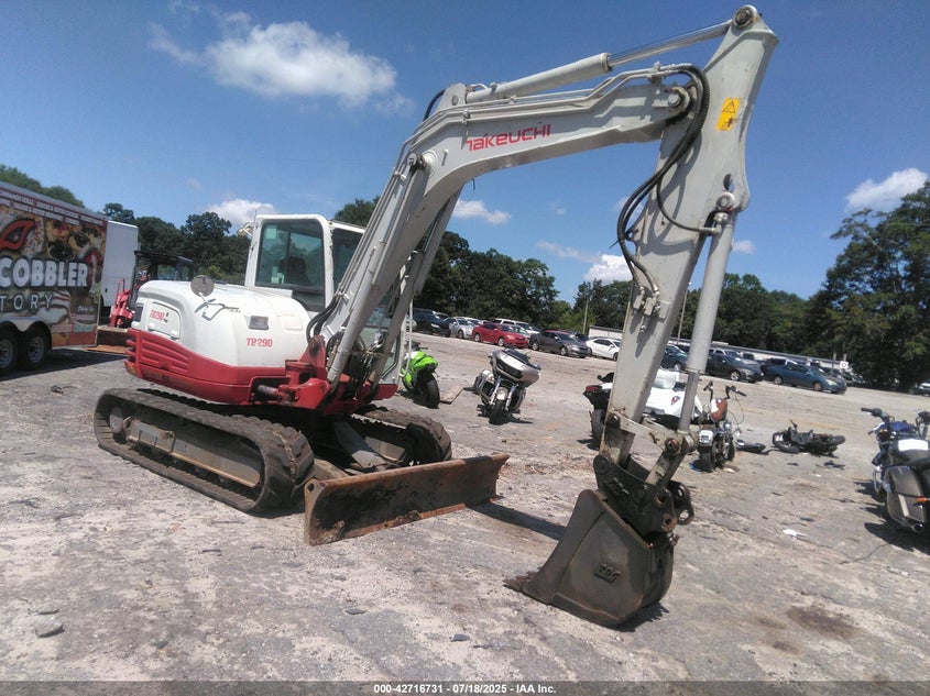 2018 TAKEUCHI TB290