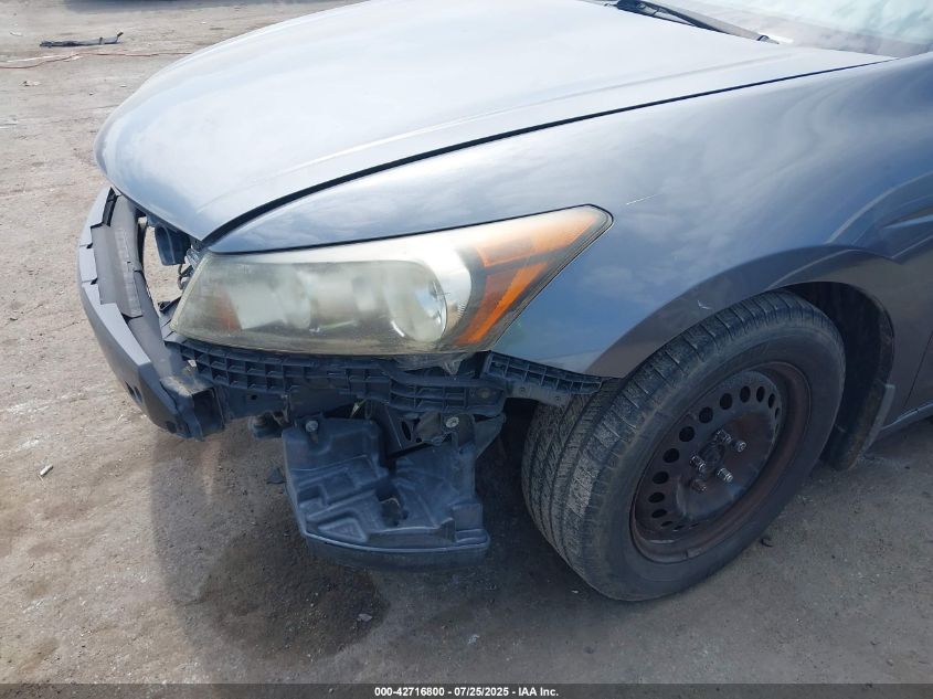 2008 Honda Accord 2.4 Lx VIN: JHMCP26378C074868 Lot: 42716800