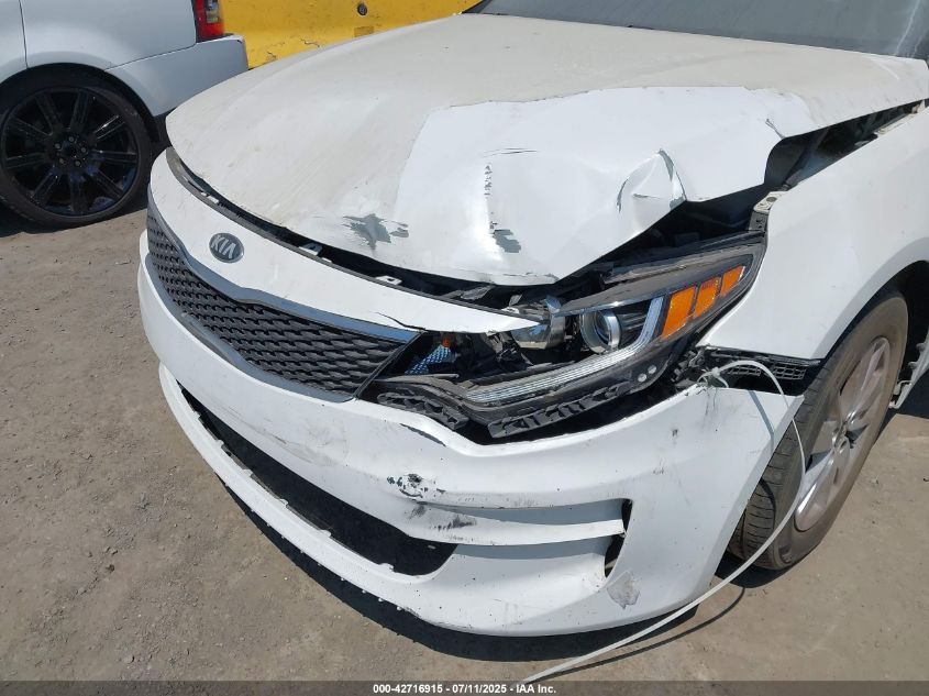 2016 Kia Optima Lx VIN: KNAGT4L39G5101146 Lot: 42716915