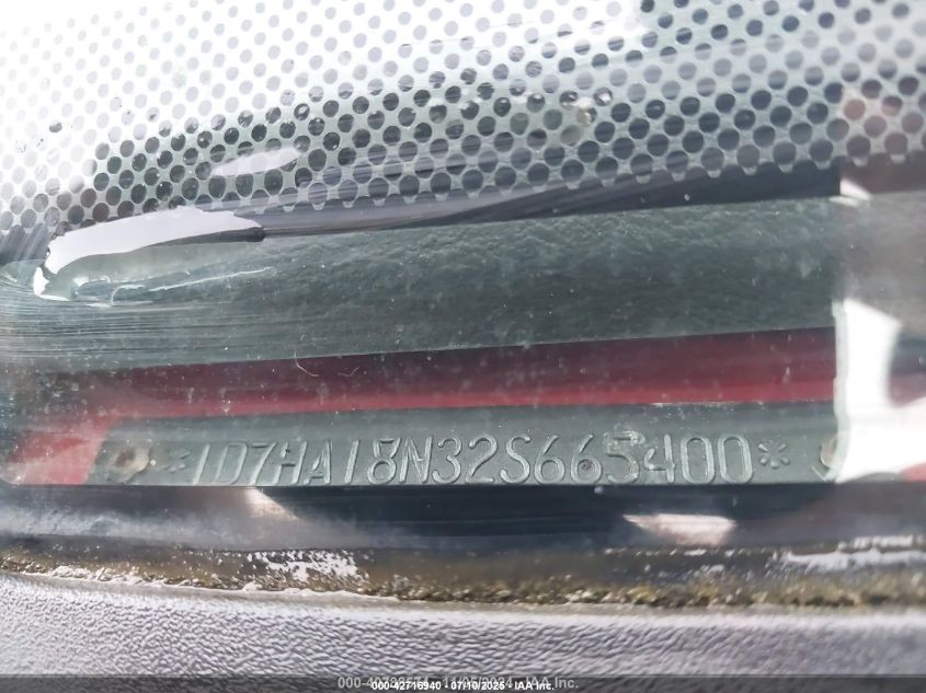 2002 Dodge Ram 1500 St VIN: 1D7HA18N32S665400 Lot: 42716940