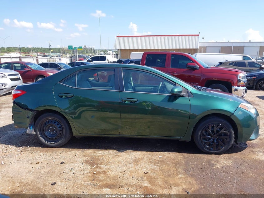 2014 TOYOTA COROLLA LE - 5YFBURHE3EP126836