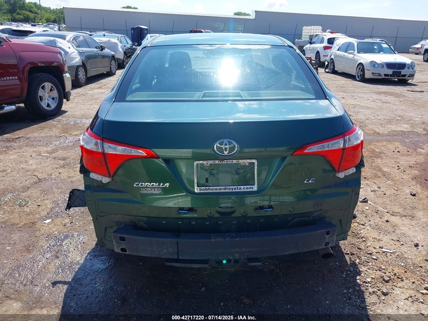 2014 TOYOTA COROLLA LE - 5YFBURHE3EP126836